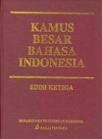 Image of Kamus Besar Bahasa Indonesia