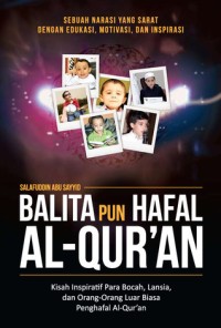 BALITA PUN HAFAL AL-QUR'AN