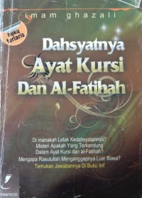 Dahsyatnya Ayat Kursi dan Al Fatihah