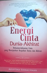 Image of Energi Cinta Dunia-Akhirat