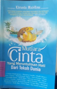 MUTIARA CINTA YANG MERUNTUHKAN HATI DARI TOKOH DUNIA