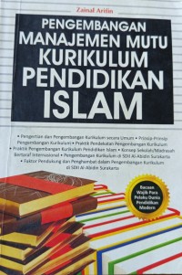 Pengembangan Manajemen Mutu Kurikulum Pendidikan Islam