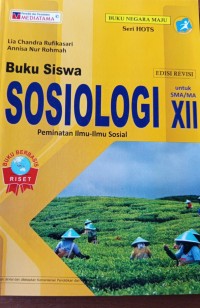 Sosiologi Peminatan Ilmu-Ilmu Sosial Untuk SMA/ MA Kelas XII