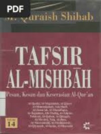 Image of Tafsir Al-Mishbah Volume 14