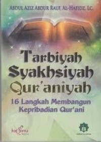 Tarbiyah Syakhsiyah Qur'aniyah
